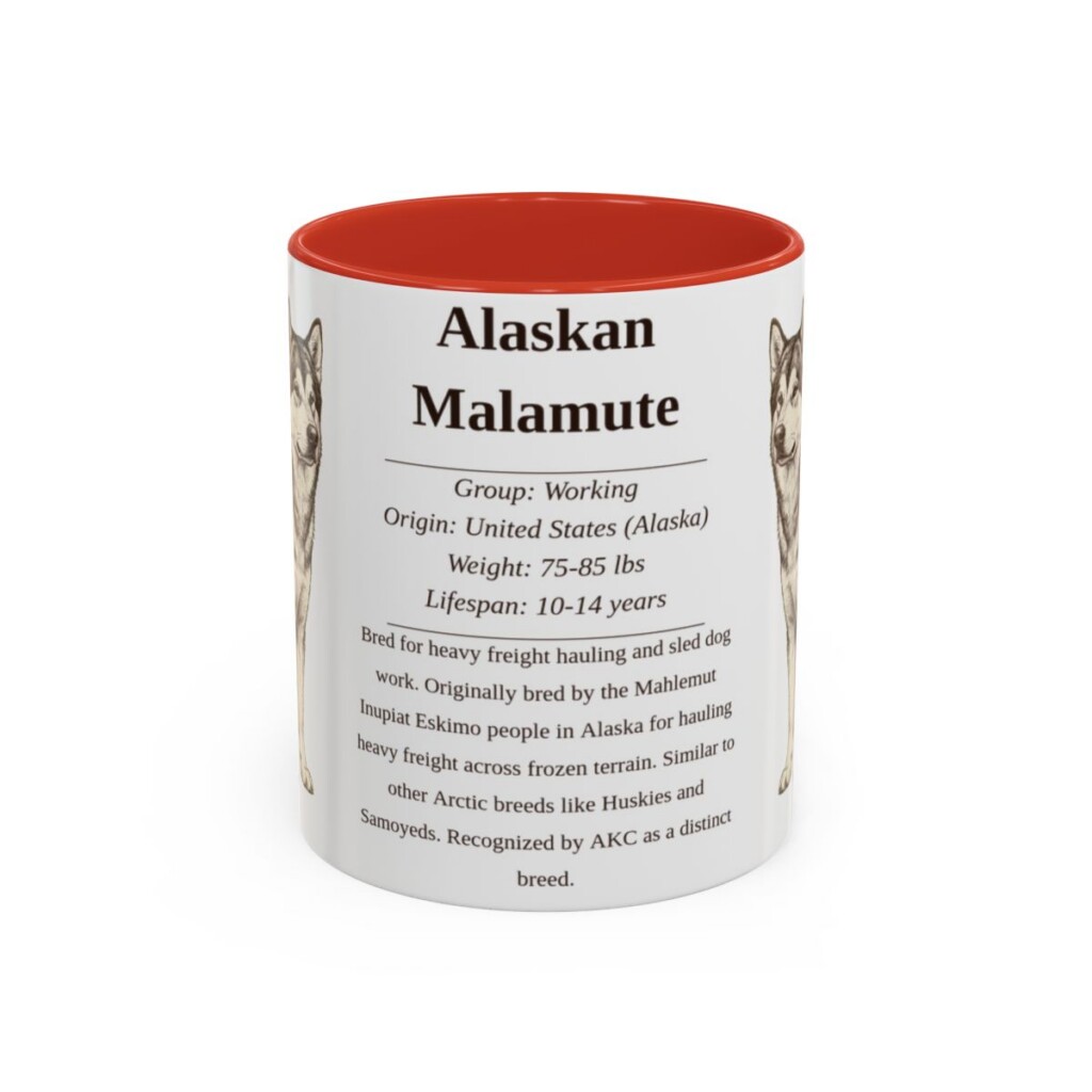 Alaskan Malamute Writeup Shirt, Vintage Dog Sketch Tee, Dog Writeup Gift