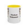 11oz Alaskan Malamute Mug, Vintage Dog Portrait Coffee Mug, Dog Lover Gift