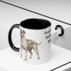 11oz American Bulldog Dog Dad Mug, Vintage Sketch Coffee Mug, Dog Dad Gift