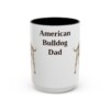 american-bulldog-mug-dad-black-front-3 15oz American Bulldog Dog Dad Mug, Vintage Sketch Coffee Mug, Dog Dad Gift