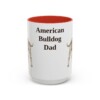 american-bulldog-mug-dad-red-3 15oz American Bulldog Dog Dad Mug, Vintage Sketch Coffee Mug, Dog Dad Gift