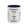 american-bulldog-mug-humor-navy-1 11oz Funny American Bulldog Mug, Stubborn With A Side Of Slobber, Vintage Dog Coffee Mug, Dog Lover Gift