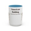 15oz American Bulldog Latin Mug, American Bulldog, Vintage Dog Coffee Mug, Dog Lover Gift