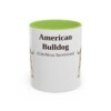 11oz American Bulldog Latin Mug, American Bulldog, Vintage Dog Coffee Mug, Dog Lover Gift