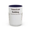 15oz American Bulldog Latin Mug, American Bulldog, Vintage Dog Coffee Mug, Dog Lover Gift