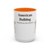 15oz American Bulldog Latin Mug, American Bulldog, Vintage Dog Coffee Mug, Dog Lover Gift