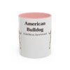 11oz American Bulldog Latin Mug, American Bulldog, Vintage Dog Coffee Mug, Dog Lover Gift