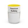 15oz American Bulldog Latin Mug, American Bulldog, Vintage Dog Coffee Mug, Dog Lover Gift