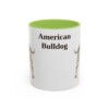 11oz American Bulldog Mug, Vintage Dog Portrait Coffee Mug, Dog Lover Gift