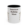 11oz American Bulldog Dog Mom Mug, Vintage Sketch Coffee Mug, Dog Mom Gift