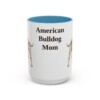 15oz American Bulldog Dog Mom Mug, Vintage Sketch Coffee Mug, Dog Mom Gift