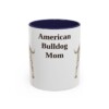 11oz American Bulldog Dog Mom Mug, Vintage Sketch Coffee Mug, Dog Mom Gift