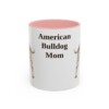 11oz American Bulldog Dog Mom Mug, Vintage Sketch Coffee Mug, Dog Mom Gift