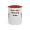 11oz American Bulldog Dog Mom Mug, Vintage Sketch Coffee Mug, Dog Mom Gift