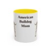 11oz American Bulldog Dog Mom Mug, Vintage Sketch Coffee Mug, Dog Mom Gift
