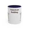 11oz American Bulldog Mug, Vintage Dog Portrait Coffee Mug, Dog Lover Gift