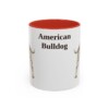 11oz American Bulldog Mug, Vintage Dog Portrait Coffee Mug, Dog Lover Gift
