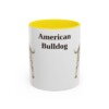 11oz American Bulldog Mug, Vintage Dog Portrait Coffee Mug, Dog Lover Gift