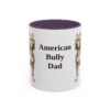11oz American Bully Dog Dad Mug, Vintage Sketch Coffee Mug, Dog Dad Gift