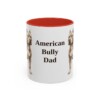 11oz American Bully Dog Dad Mug, Vintage Sketch Coffee Mug, Dog Dad Gift