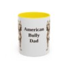11oz American Bully Dog Dad Mug, Vintage Sketch Coffee Mug, Dog Dad Gift