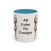 american-bully-mug-humor-light-blue-1 11oz Funny American Bully Mug, All Gains No Grudges, Vintage Dog Coffee Mug, Dog Lover Gift
