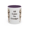 american-bully-mug-humor-purple-1 11oz Funny American Bully Mug, All Gains No Grudges, Vintage Dog Coffee Mug, Dog Lover Gift