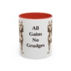 american-bully-mug-humor-red-1 11oz Funny American Bully Mug, All Gains No Grudges, Vintage Dog Coffee Mug, Dog Lover Gift