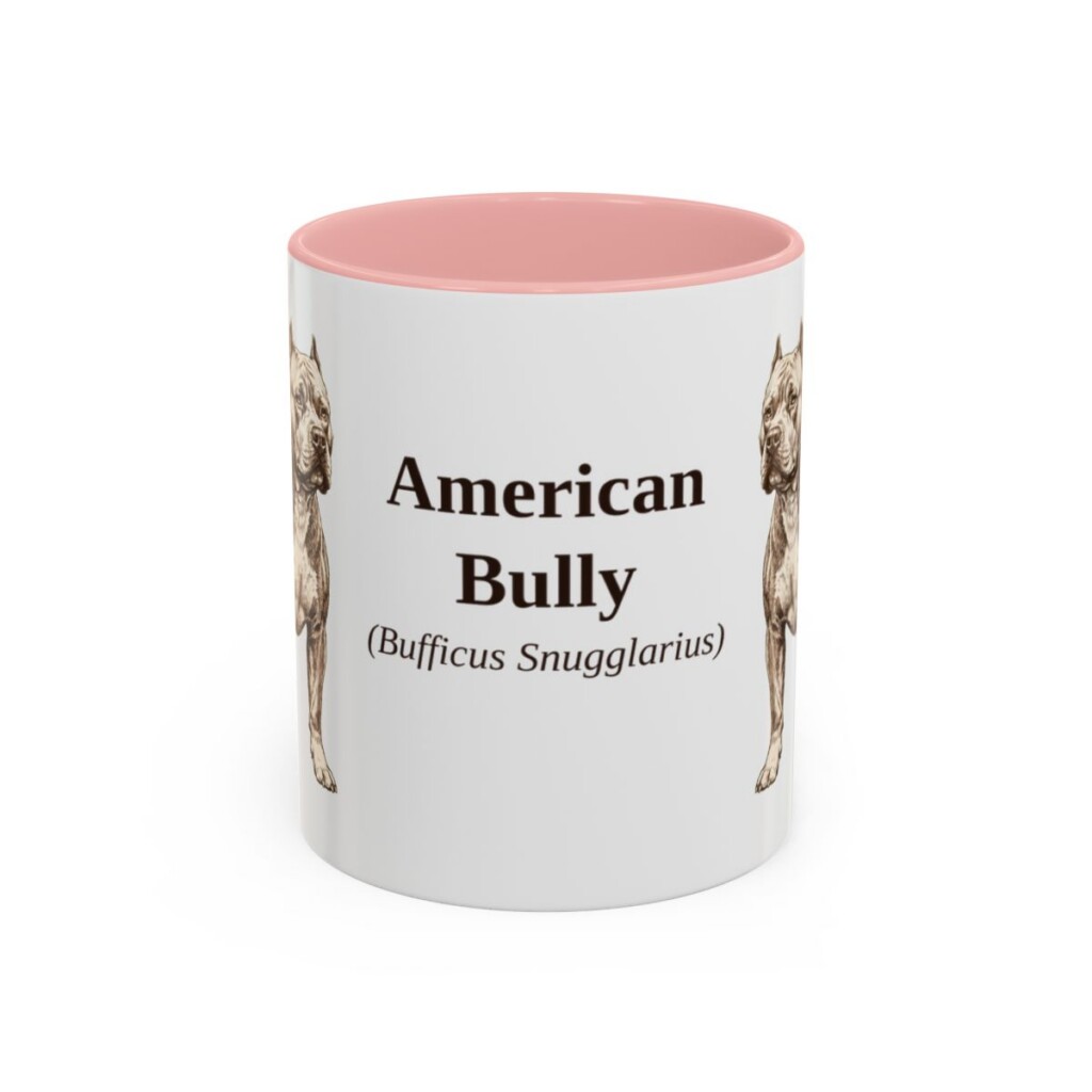 11oz American Bully Latin Mug, American Bully, Vintage Dog Coffee Mug, Dog Lover Gift
