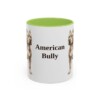 11oz American Bully Mug, Vintage Dog Portrait Coffee Mug, Dog Lover Gift