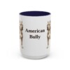 15oz American Bully Mug, Vintage Dog Portrait Coffee Mug, Dog Lover Gift