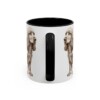 american-cocker-spaniel-mug-humor-black-back-1 11oz Funny American Cocker Spaniel Mug, Those Ears Aren't Free, Vintage Dog Coffee Mug, Dog Lover Gift