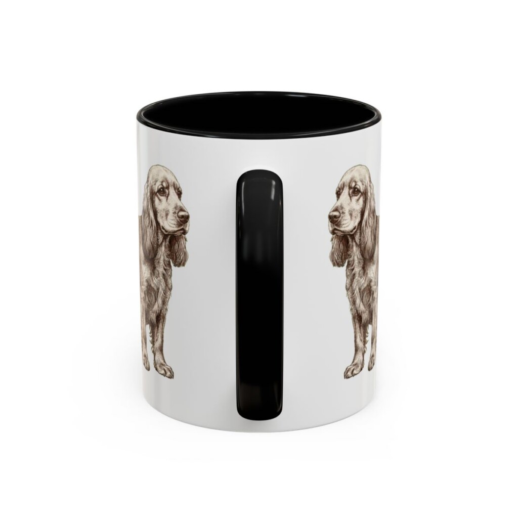 11oz American Cocker Spaniel Latin Mug, American Cocker Spaniel, Vintage Dog Coffee Mug, Dog Lover Gift