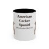 11oz American Cocker Spaniel Latin Mug, American Cocker Spaniel, Vintage Dog Coffee Mug, Dog Lover Gift