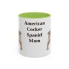 11oz American Cocker Spaniel Dog Mom Mug, Vintage Sketch Coffee Mug, Dog Mom Gift