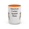 15oz American Cocker Spaniel Dog Mom Mug, Vintage Sketch Coffee Mug, Dog Mom Gift