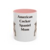 11oz American Cocker Spaniel Dog Mom Mug, Vintage Sketch Coffee Mug, Dog Mom Gift