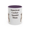 11oz American Cocker Spaniel Dog Mom Mug, Vintage Sketch Coffee Mug, Dog Mom Gift