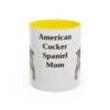 11oz American Cocker Spaniel Dog Mom Mug, Vintage Sketch Coffee Mug, Dog Mom Gift