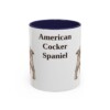 11oz American Cocker Spaniel Mug, Vintage Dog Portrait Coffee Mug, Dog Lover Gift