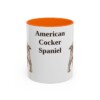 11oz American Cocker Spaniel Mug, Vintage Dog Portrait Coffee Mug, Dog Lover Gift