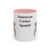 11oz American Cocker Spaniel Mug, Vintage Dog Portrait Coffee Mug, Dog Lover Gift