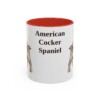 11oz American Cocker Spaniel Mug, Vintage Dog Portrait Coffee Mug, Dog Lover Gift