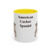 11oz American Cocker Spaniel Mug, Vintage Dog Portrait Coffee Mug, Dog Lover Gift