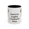 11oz American English Coonhound Dog Mom Mug, Vintage Sketch Coffee Mug, Dog Mom Gift