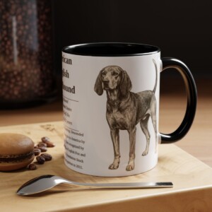 American English Coonhound Writeup Shirt, Vintage Dog Sketch Tee, Dog Writeup Gift