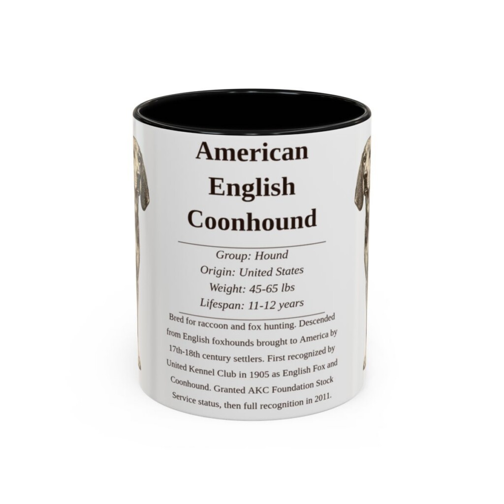 American English Coonhound Writeup Shirt, Vintage Dog Sketch Tee, Dog Writeup Gift