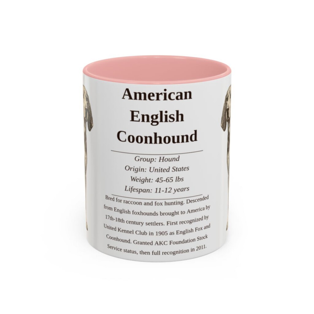 American English Coonhound Writeup Shirt, Vintage Dog Sketch Tee, Dog Writeup Gift