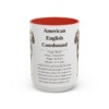 15oz American English Coonhound Mug, Illustrated Dog Breed Facts Coffee Mug, Vintage Dog Keepsake Gift