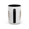15oz American Eskimo Dog Mug, Vintage Dog Portrait Coffee Mug, Dog Lover Gift